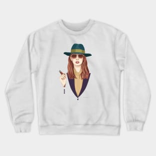 Kat in the Hat Crewneck Sweatshirt